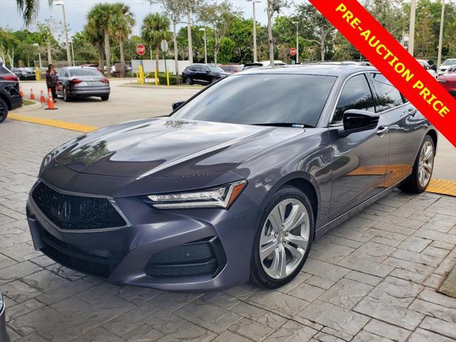 2021 acura tlx technology