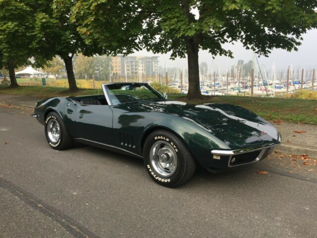 1968 corvette 427 435hp convertible 30,000 miles