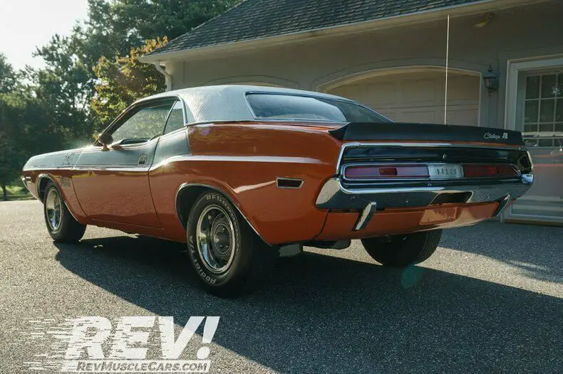 no reserve 1970 dodge challenger t/a 340 six pack 4-speed in go mango!