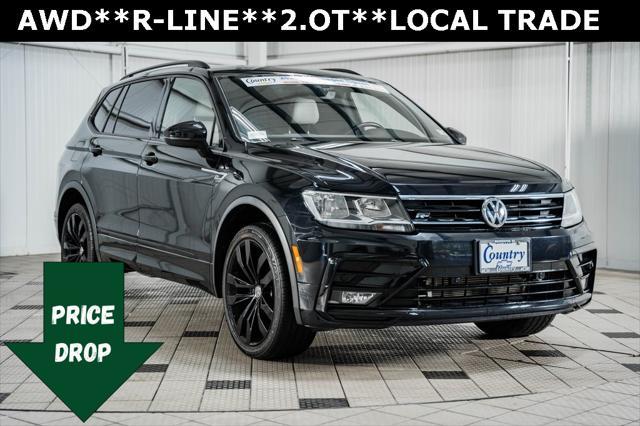 2020 volkswagen tiguan 2.0t se r-line black 4motion