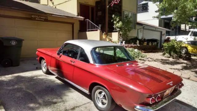 mint condition restored 1963 chevy corvair w/factory a/c & 30k original miles