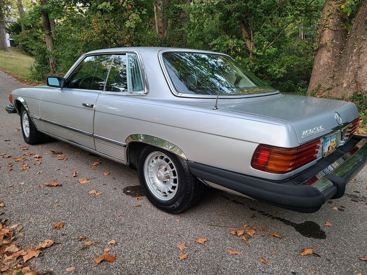 1980 450slc 2 door coupe 4.5l v8 220hp r107 nice car, runs great