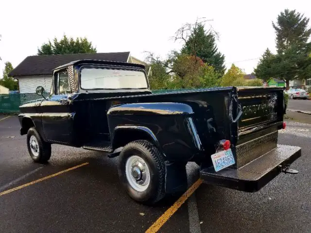 62 chevrolet k-20 4x4 pickup stepside 327 v8 low miles original gmc k5 k10 k30