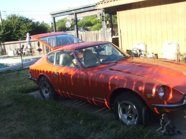 1972 datsun 240-z - california car / matching numbers - no reserve !!!