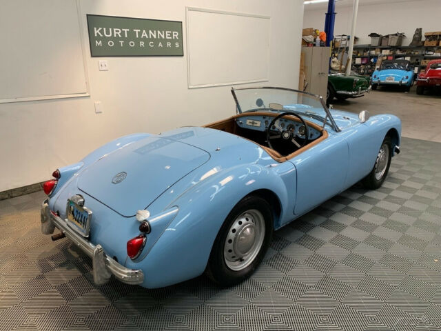 1960 mga 1600 roadster. blue. right hand drive. 1600 engine. nice restoration