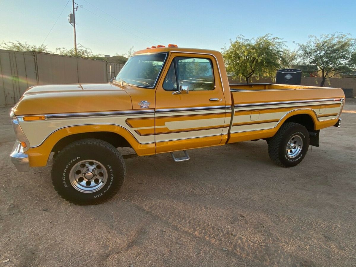 1978 ford f-150 lariat 4x4 with custom paint, new motor