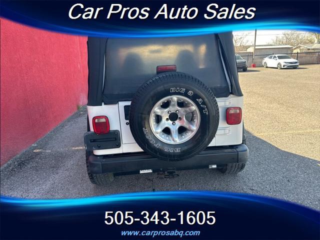 2000 jeep wrangler se