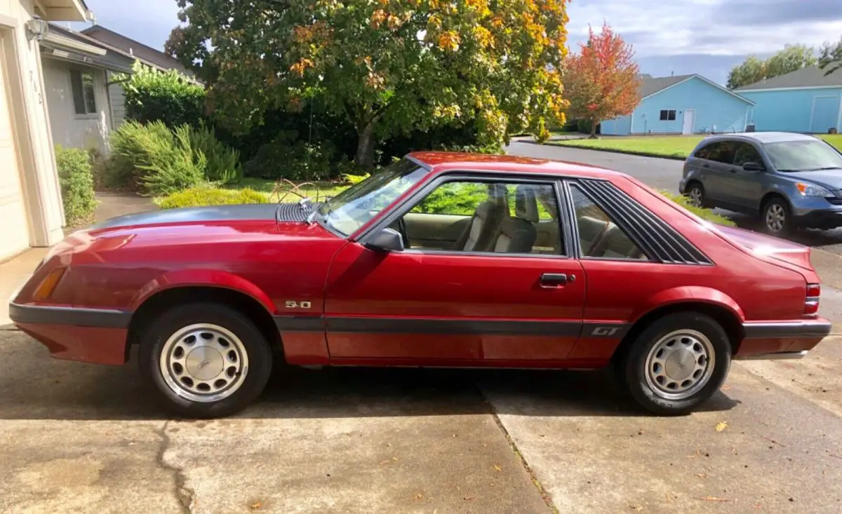 1985 mustang gt fox body 5.0 hatchback 5 speed 46k miles