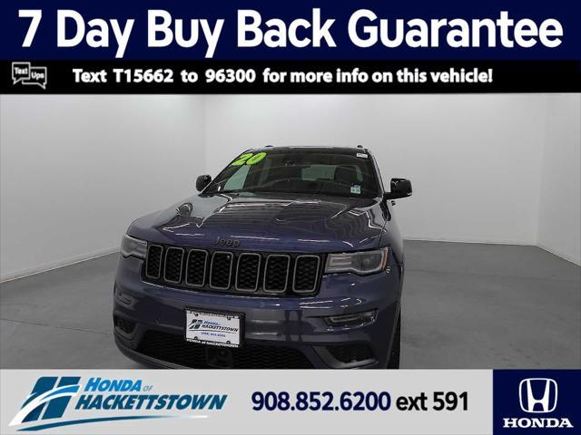 2020 jeep grand cherokee limited x