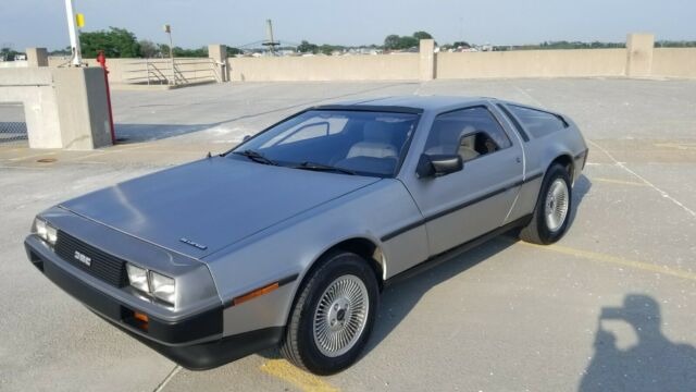 1981 dmc delorean with only 3,800 original miles selling "no reserve"