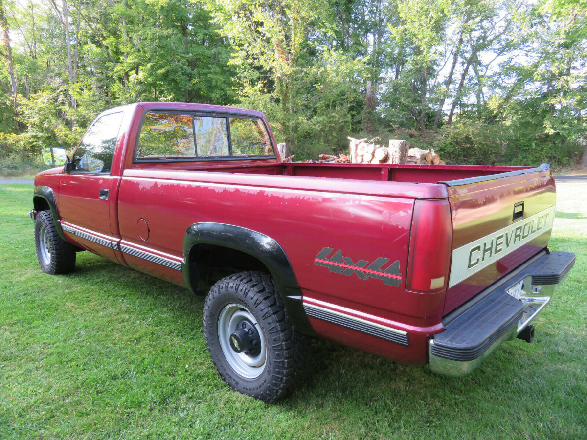1988 gm chevy k3500 1 ton silverado 4x4 454 big block th400 dana 70 8' bed