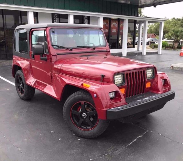 rare 1991 jeep wrangler renegade 4.0l hi-output