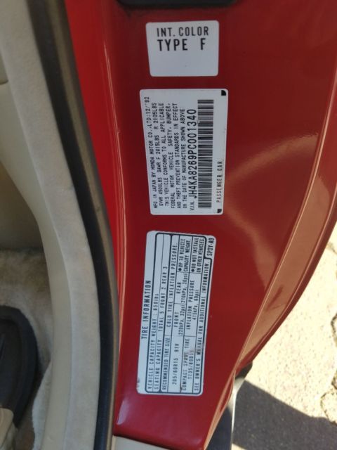 1993 acura legend ls 3.2l