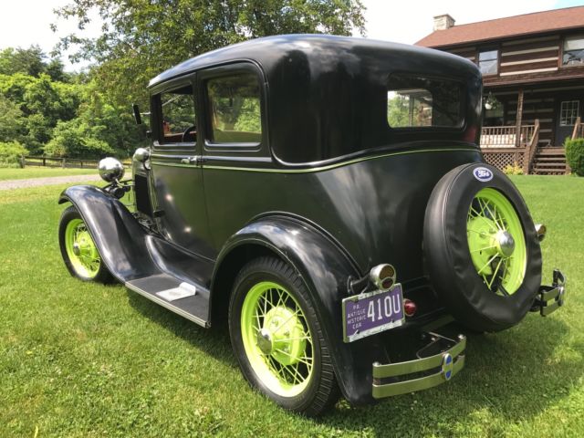 1931 ford model a victoria - survivor car. family owned since new!