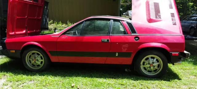1976 lancia scorpion, straight, rust free, complete car