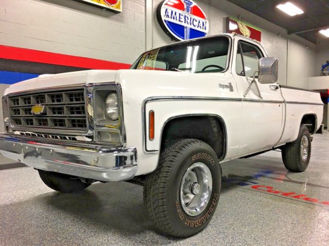 1979 chevrolet k10 4x4 short bed pick up truck 350ci v8, c10 very clean original