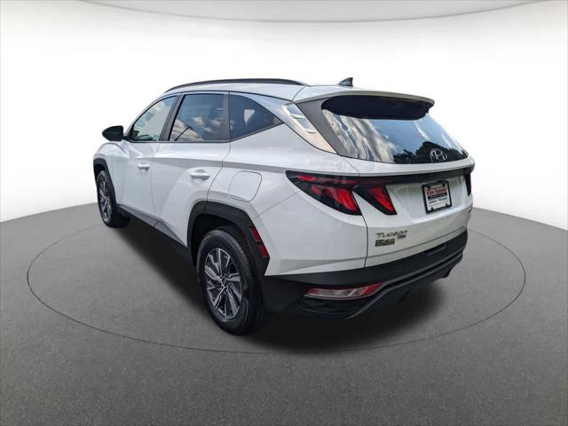 2024 hyundai tucson hybrid blue