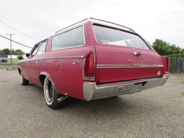 1969 rambler rebel station wagon sst v8