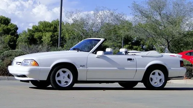 1993 5.0 fox body 5 speed triple white limited edition 1 of 444 feature cars!