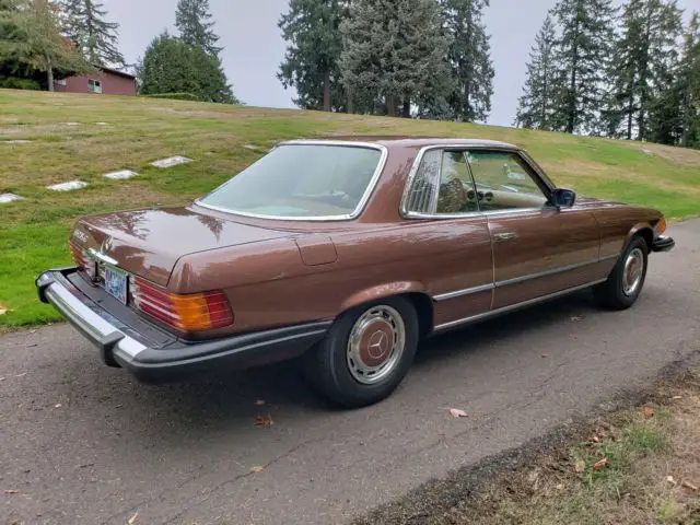 classic 1977 mercedes-benz 450 slc with low miles in excellent condition