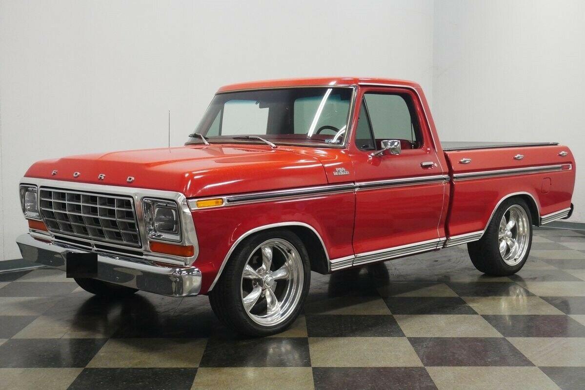 1978 ford f100 ranger great looking candy apple red
