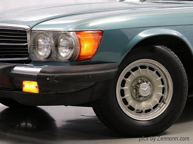 1983 mercedes-benz 380 series 380sl convertible 100924 miles green convertible 3