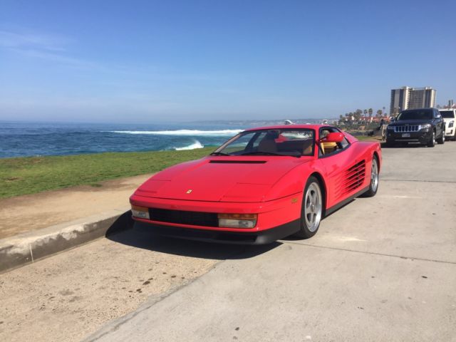 1986 ferrari testarossa monospecio