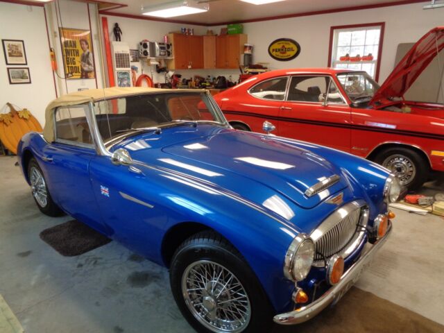 1962 austin healy 3000 replica real wire wheels, a stunning recreation!