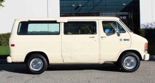 california original, 100% rust free, 1990 dodge ram van, one ton, (310) 259-5383