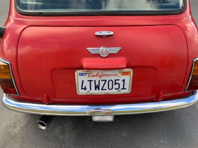 classic 1967 mini cooper