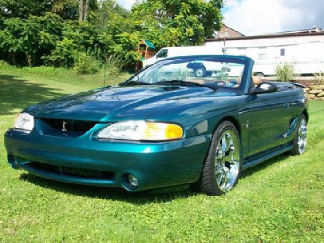 1997 mustang svt cobra convertible in pittsburgh, pa