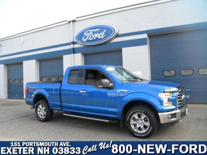 2015 ford f-150 xlt 4x4 xlt 4dr supercab 6.5 ft. sb for sale in brentwood, new hampshire