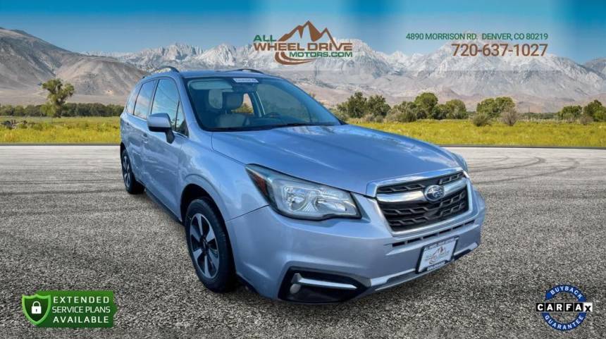 2018 subaru forester 2.5i limited