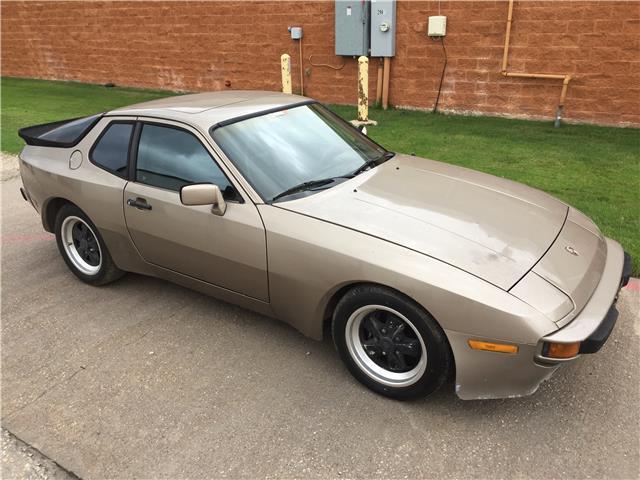 1983 porsche 944 42,530 miles light bronze metallic coupe 4 cylinder engine 2.5
