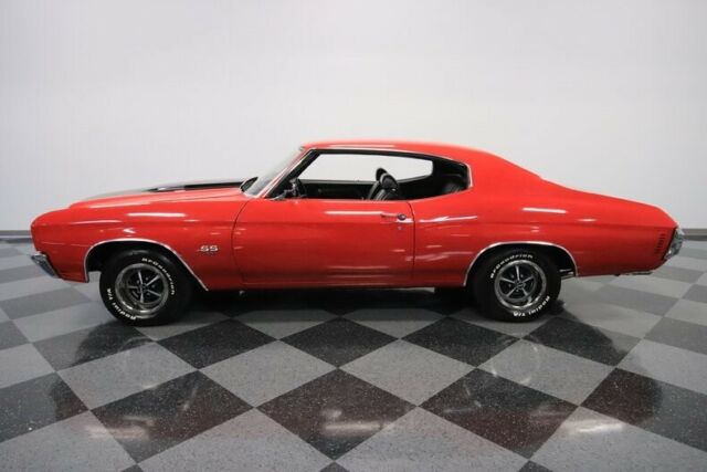 chevy super sport bbc original match red black classic vintage collector v8 auto