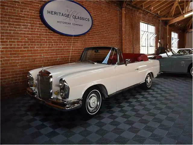 1967 mercedes benz 250se, white with 30389 miles available now!