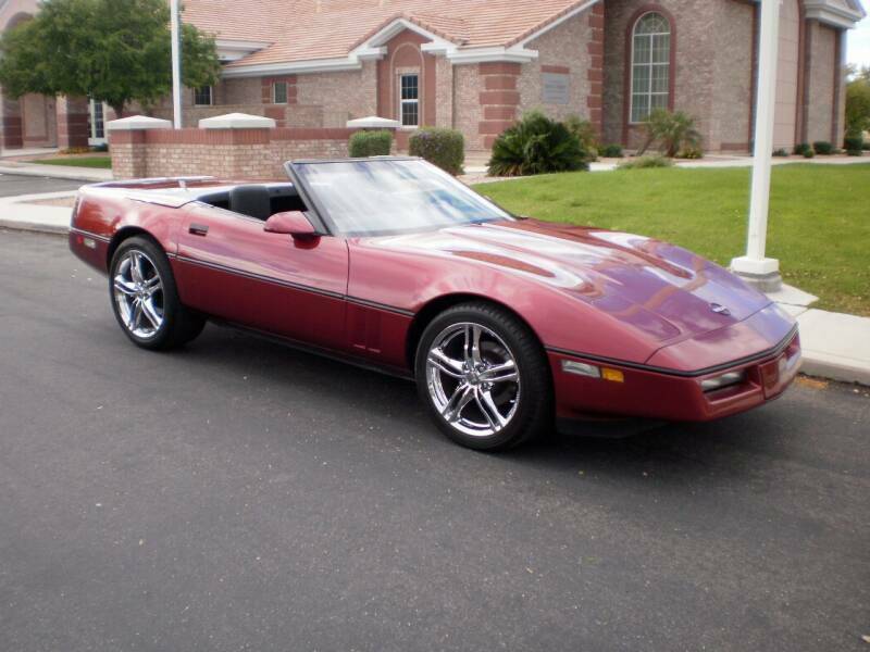 arizona convertible! 59,457 miles! 5.7l 350 v8!! late model corvette chrome rims