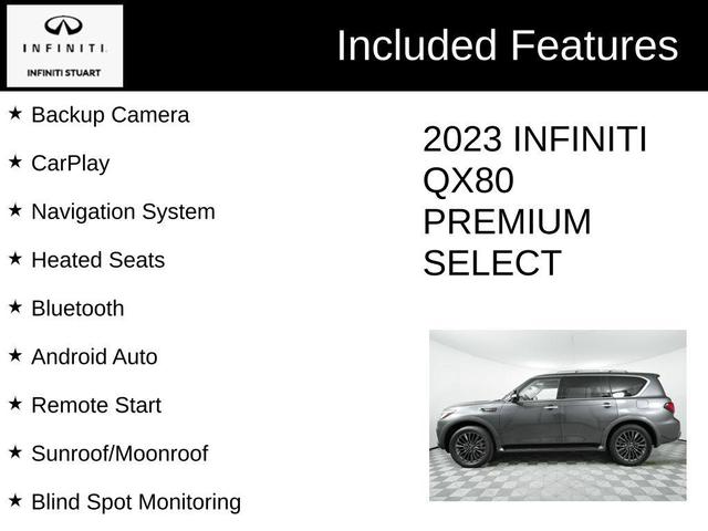 2023 infiniti qx80 premium select