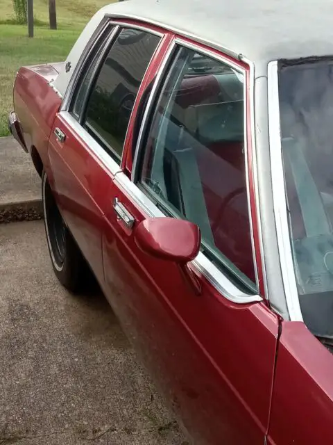 1980 oldsmobile delta 88 sedan red rwd automatic