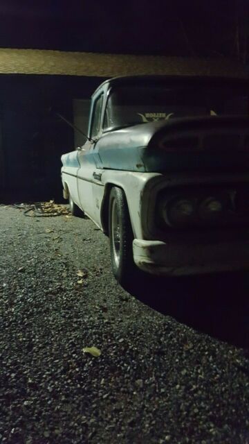 1960 chevy apache big window long bed lowered hot rod patina 350 5 speed c10