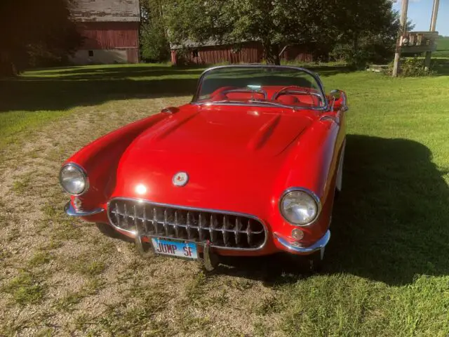 1956 chevrolet corvette--convertible - dual-quad (no reserve)