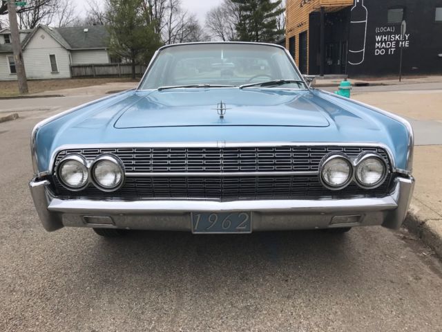 1962 lincoln continental time capsule rust free extremely nice example