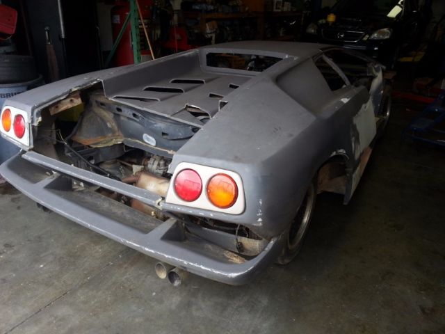 1999 lamborghini diablo sv replica car naerc body kit car getrag on fiero gt na