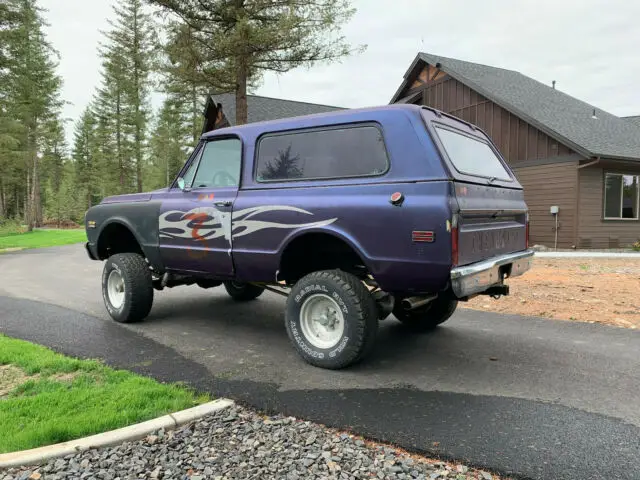 1972 cst chevy blazer 4x4 single wall top