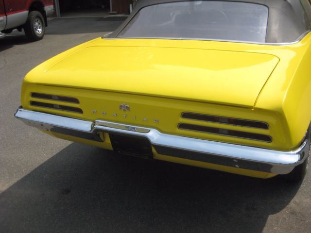 1969 firebird convertible 400 power top