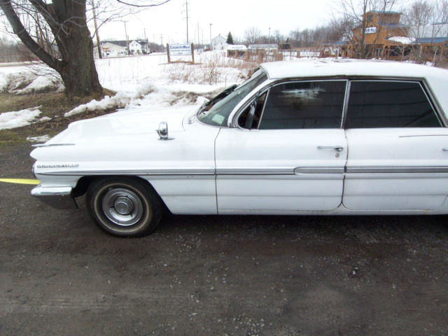 1962 pontiac bonniville parts car runs good solid frame original 389 4 barrel