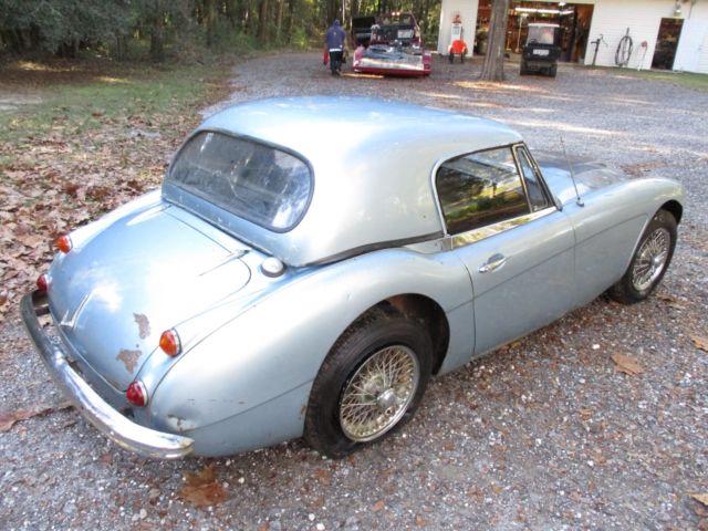 1966 austin healey 3000 mklll 3 two tops barn garage find no reserve