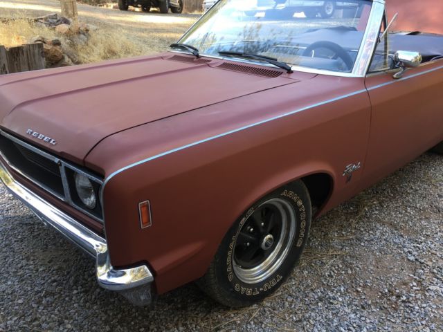 1968 amc rebel convertible sst