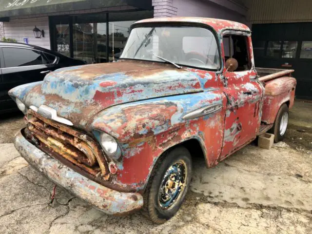 1957 chevrolet 3100 short bed truck chevy