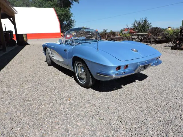 1961 corvette 4 speed convertible chevy rare low miles belair 58 60 61 62 57 56